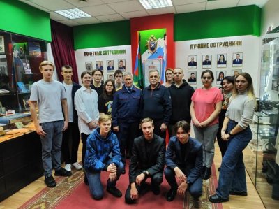 Студенты-юристы посетили музей Главного следственного управления Следственного комитета России по Красноярскому краю и Республике Хакасия