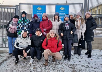 Студенты-юристы посетили Центр кинологической службы и ольфакторную лабораторию  ЭКЦ ГУ МВД РФ по Красноярскому краю