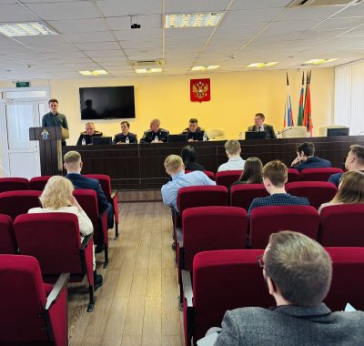 Защита производственной практики в Главном следственном управлении Следственного комитета России по Красноярскому краю и республике Хакасия