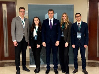 Команда Юридического института СФУ вошла в число сильнейших на Всероссийском конкурсе  MGIMO Moot Court 2025