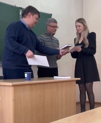Студентка 1 курса заняла 2 место в региональной студенческой конференции в г. Омск