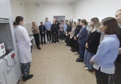 Практическое занятия со студентами-юристами в Кинологическом центре краевой полиции